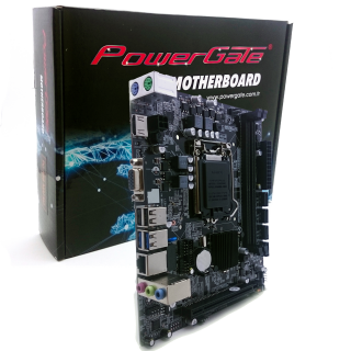 POWERGATE PG-H110-MA  HDMI,  DDR4 Ram Desteği, intel  LGA1151 7.Nesil Anakart