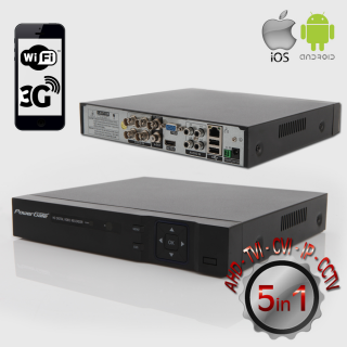 POWERGATE LINE-G04 4K 2Mpix GM 3G 1080N 5in1 DVR
