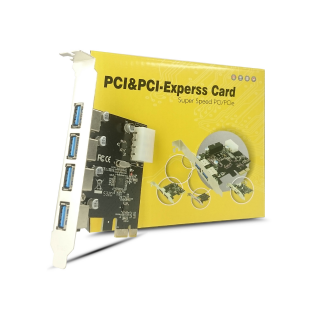 PowerGate PG-4PUSB PCI Express TO USB 3.0  x4 Port Kart