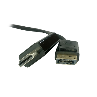 POWERGATE PG-DTH02 Display Port (DP) To HDMI Çevirici Adaptör (1.8Mt Kablolu)