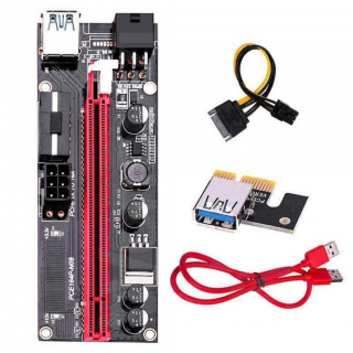 POWERGATE PG-R2 6 PIN USB3.0 60cm PCI-E  Versiyon 009S, RISER KART