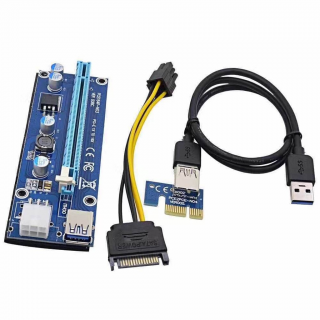 POWERGATE PG-R1 6 PIN USB3.0 60cm PCI-E RISER KART