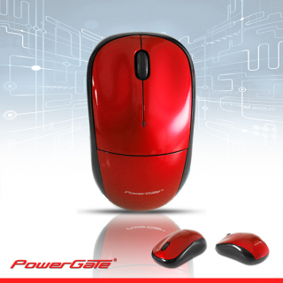 PowerGate K101 Kablosuz Nano 2.4Ghz MOUSE(Kırmızı)